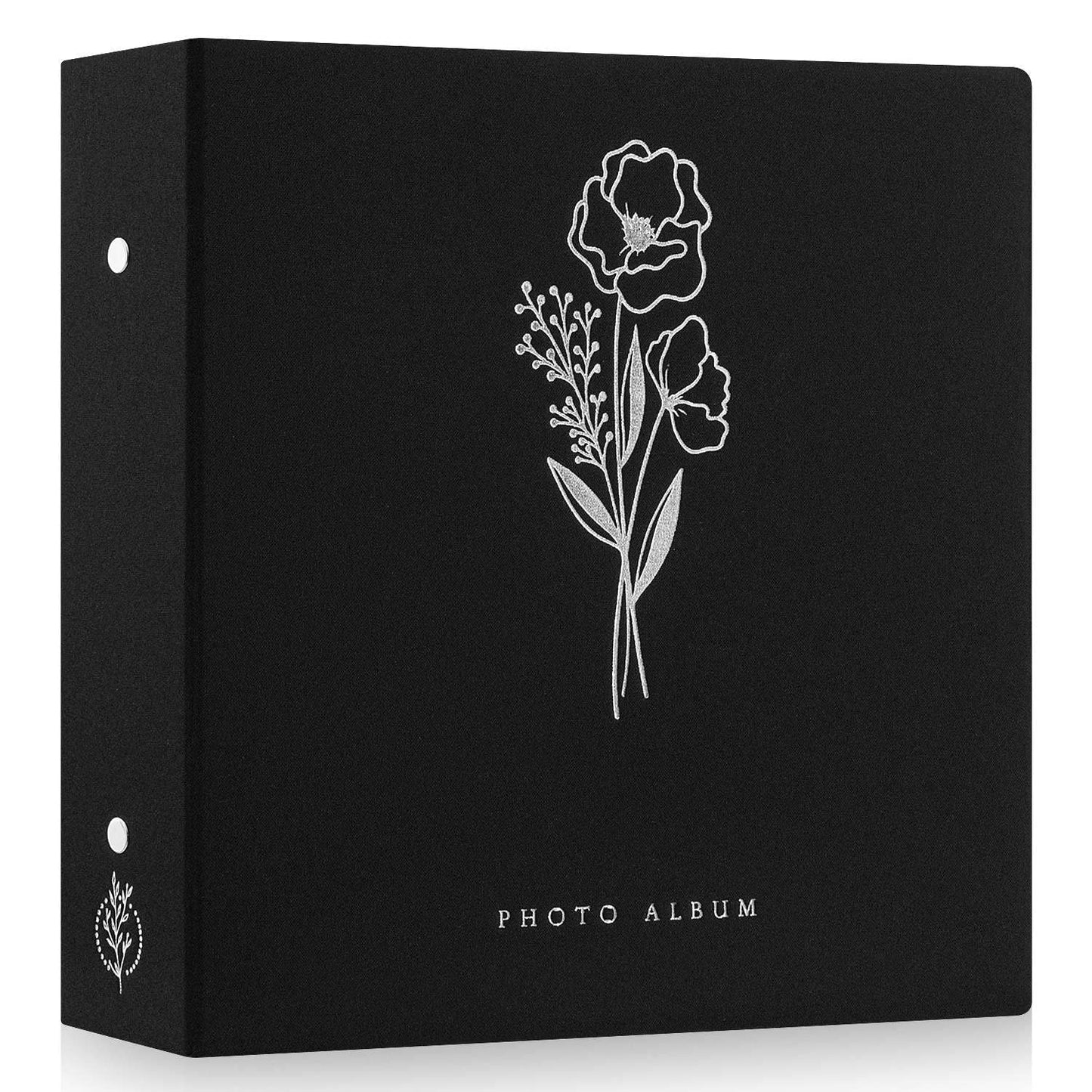 Lanpn Photo Album 6x4 Slip in, Linen 600 Pockets Photo Albums Holds Landscape and Portrait 10x15cm Picture Black