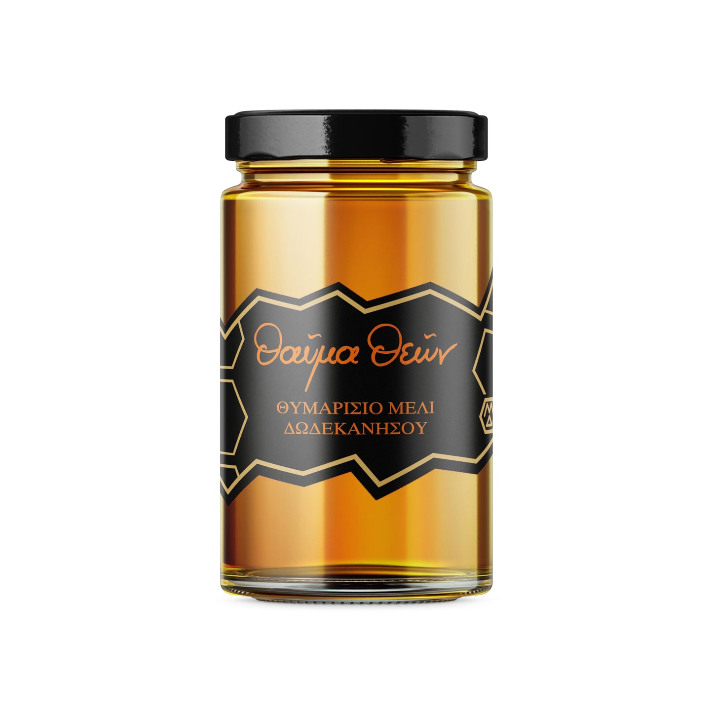 Melissokomiki Dodecanesse Greek ?hyme Honey "Miracle of Gods", 450g