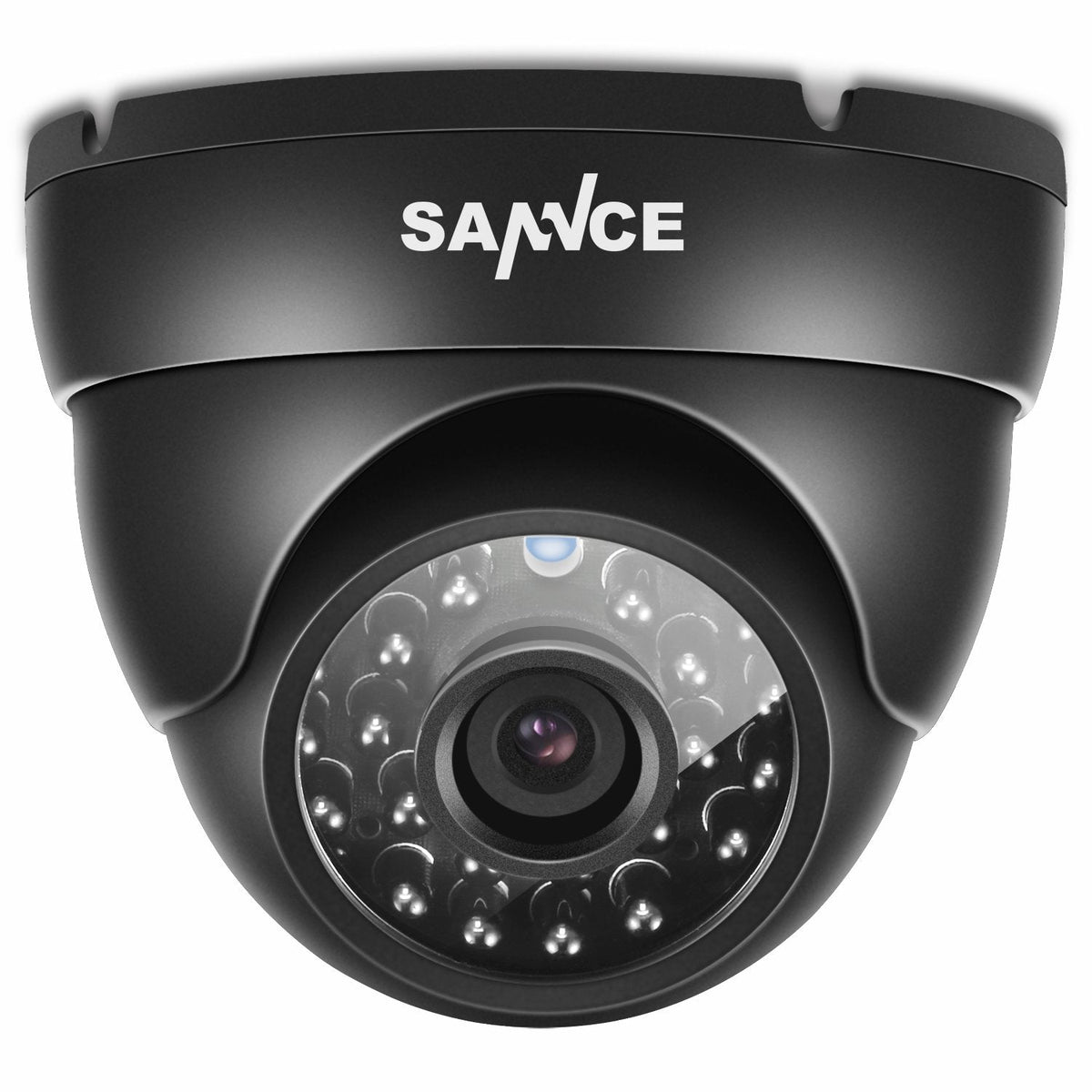 SANNCE 1080P Security CCTV Dome Camera AHD/TVI/CVI/CVBS 4-in-1 for Analog Surveillance System 2MP, 100 FT Super Night Vision, 3.6 MM Lens Weatherproof