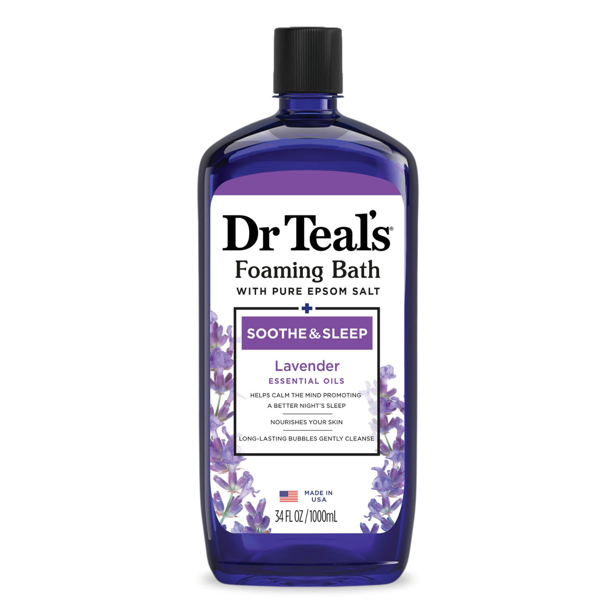 Dr Teal's Foaming Bath Lavender 1L