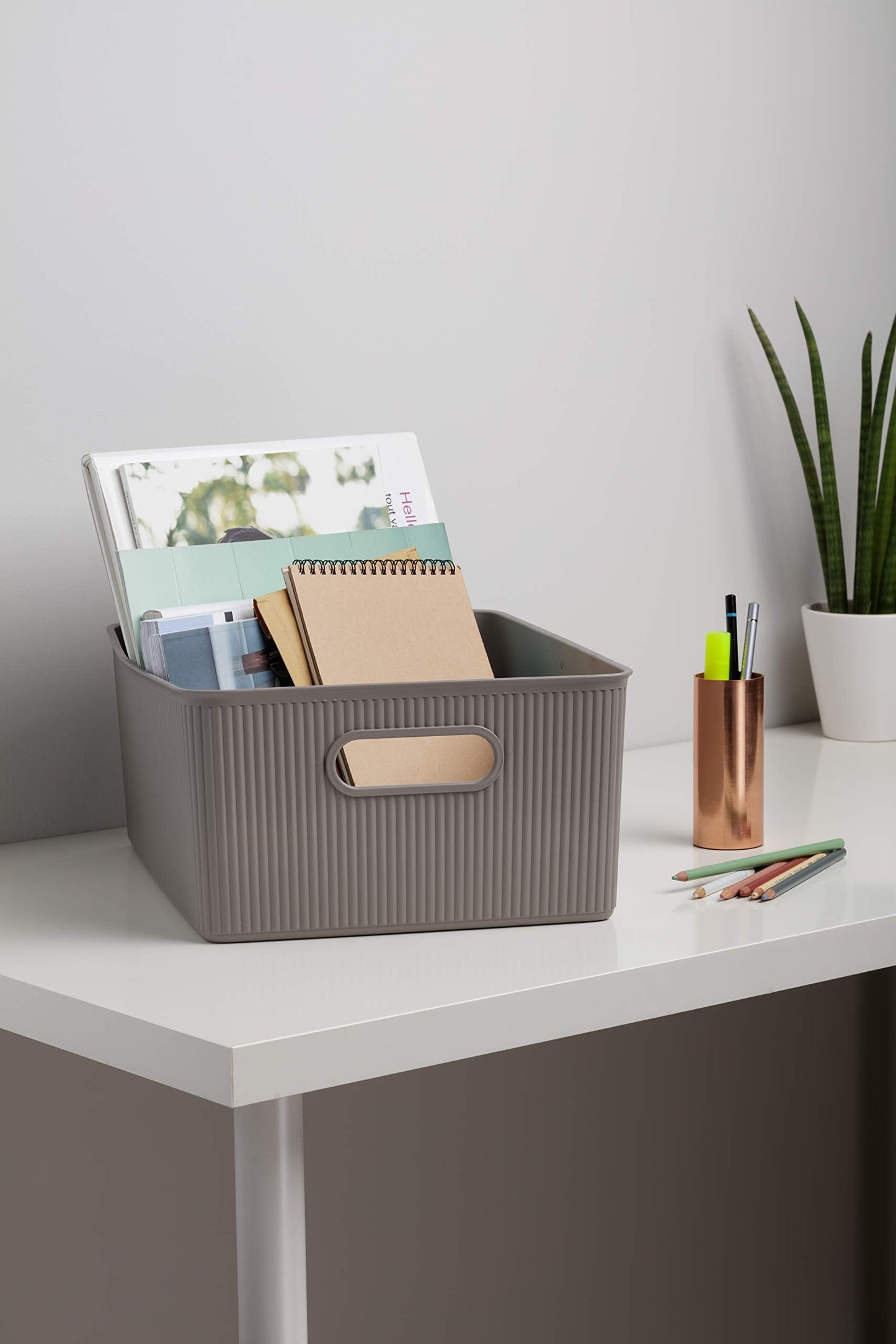 TATAY Storage Basket Baobab BPA-Free Compact Versatile Design