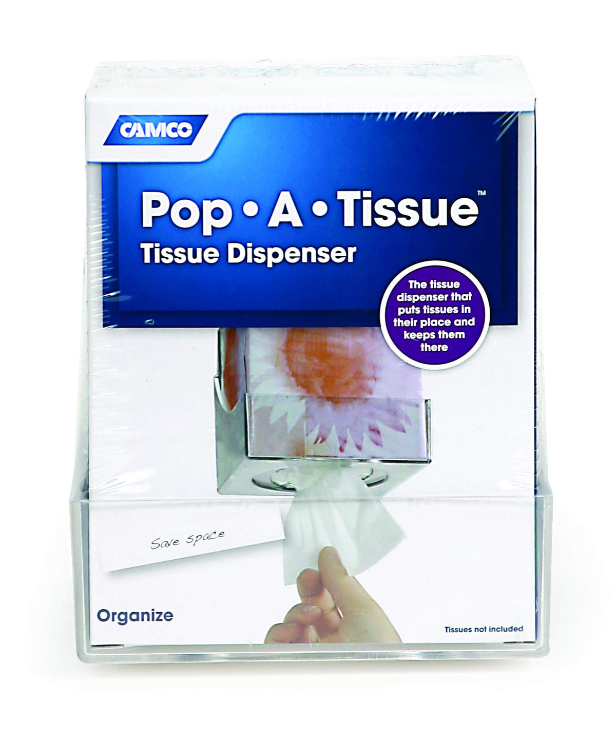 Camco 57101 Pop-A-Tissue (Clear)