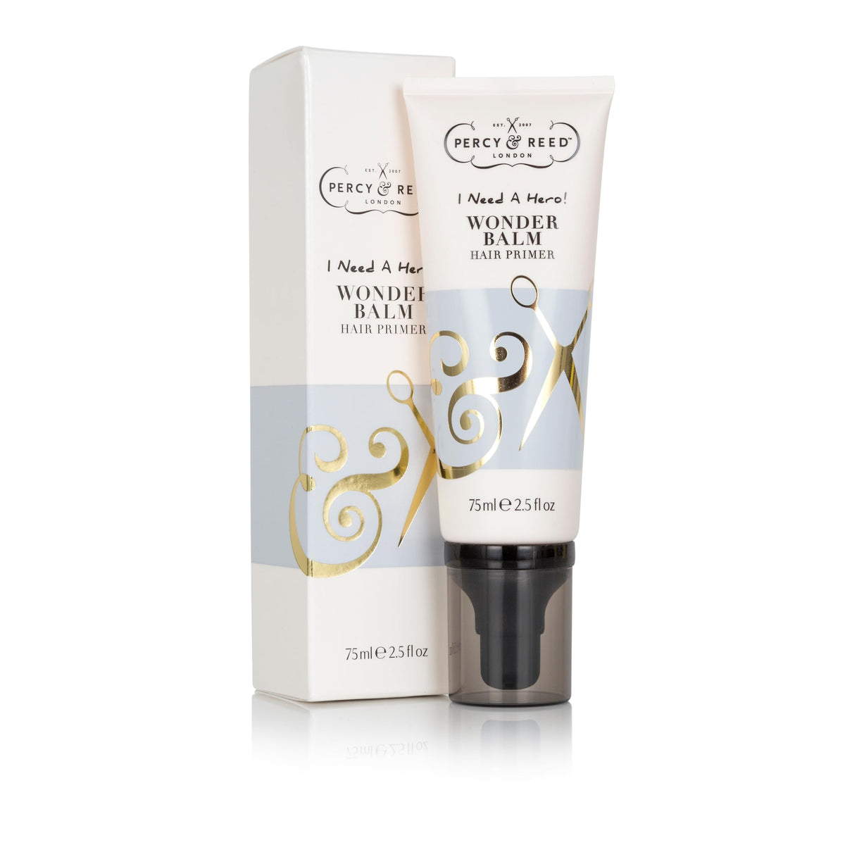 Percy & Reed I Need A Hero Wonder Balm Hair Primer - Fights Frizz, Boosts Shine, 72-Hour Humidity Control, Flyaways & Split-Ends. Silicone-Free,