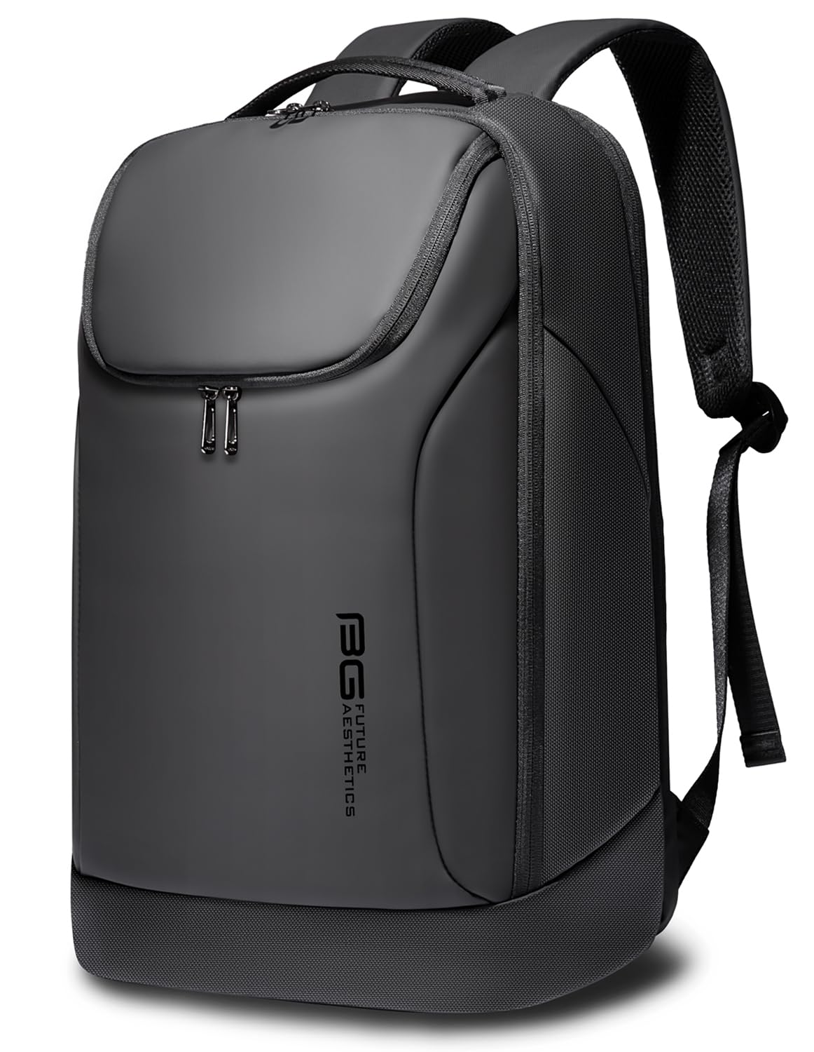 BANGE Business Smart Backpack Waterproof fit 15.6 Inch Laptop Backpack,Travel Durable Backpack suitable as overnight,daily backpack, Black (no Usb)