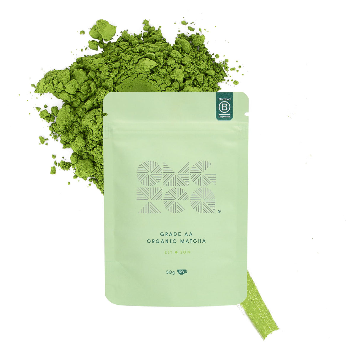 OMGTEA High-Grade Organic Japanese Matcha Green Tea Powder Ceremonial Grade AA ? 50g/50 Servings. Great Taste Award Winner 2021