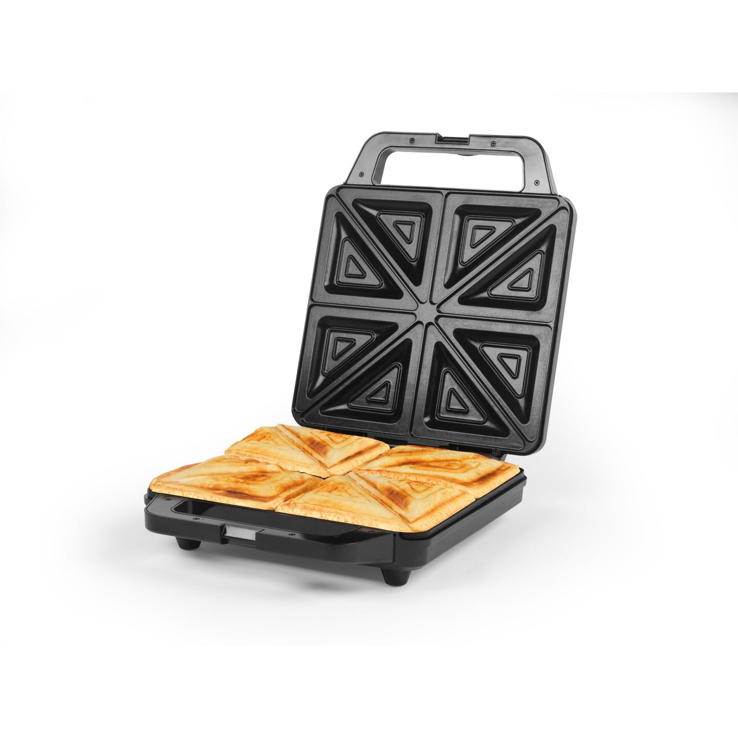 Salter Sandwich Toaster ? Non-Stick Deep Fill Toastie Maker, Cook 4 Toasted Sandwiches, 30% Bigger Toasties, Extra Thick 4 Slice Grill Press,