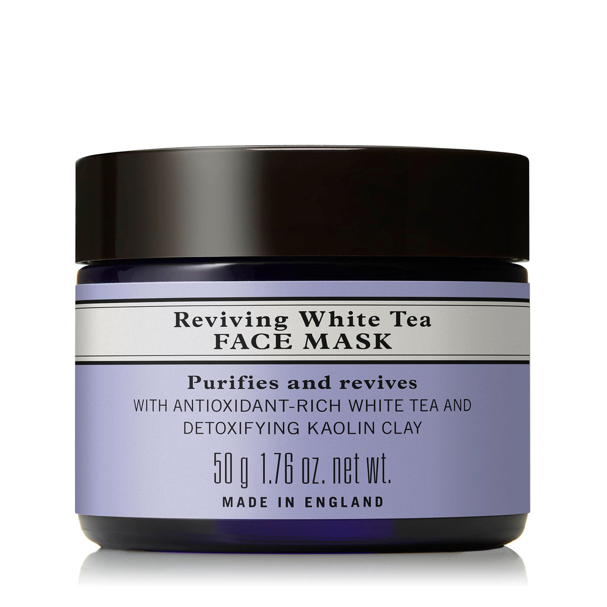 Neal's Yard Remedies Reviving White Tea Facial Mask, Purifying & Reviving Face Cleanser, Cruelty-Free, 50g