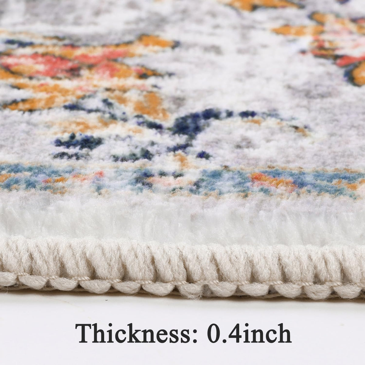 SHACOS Hallway Runner 60x305cm Non Slip Carpet Runners for Hallway Long Shaggy Hall Runner Washable Distressed Floor Carpet Low Pile Non Shedding Area