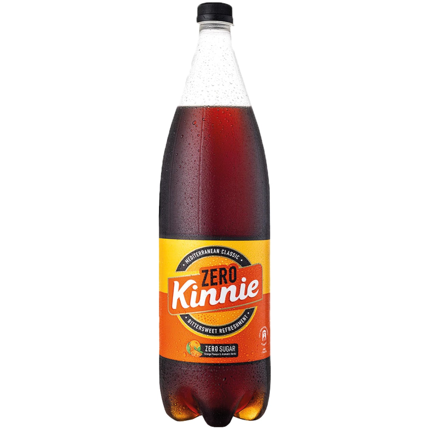 Kinnie Zero, Refreshing soft drink with zero sugar, 6 x 1.5Ltr Bottles