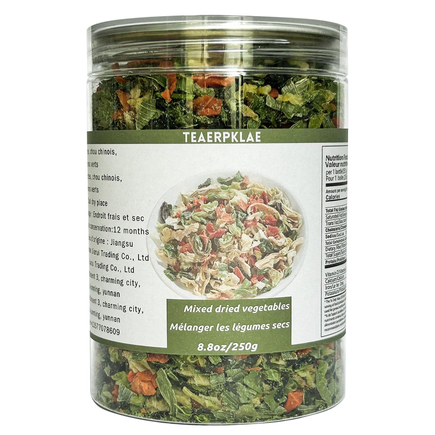ramen toppings?mixed vegetables 250g?Use dried vegetable flakes to make flavorful dried soups, noodles, pizza, rice, and sauces.