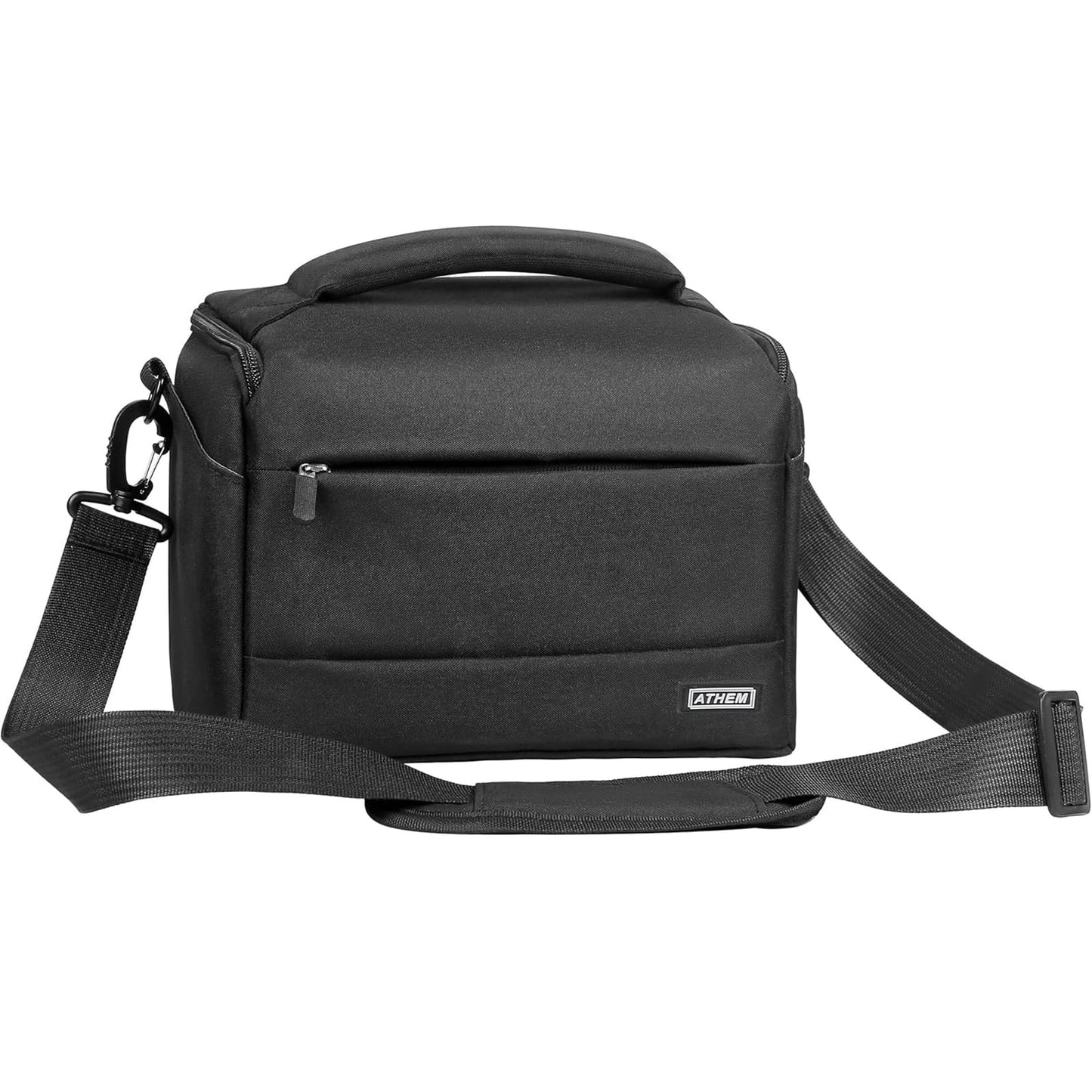 ATHEM DSLR Camera Bag, Waterproof Shockproof Camera Sing Shoulder Bag, Camera Case, Camera Bags for Camera Body and Lens, with Waterproof Cover,