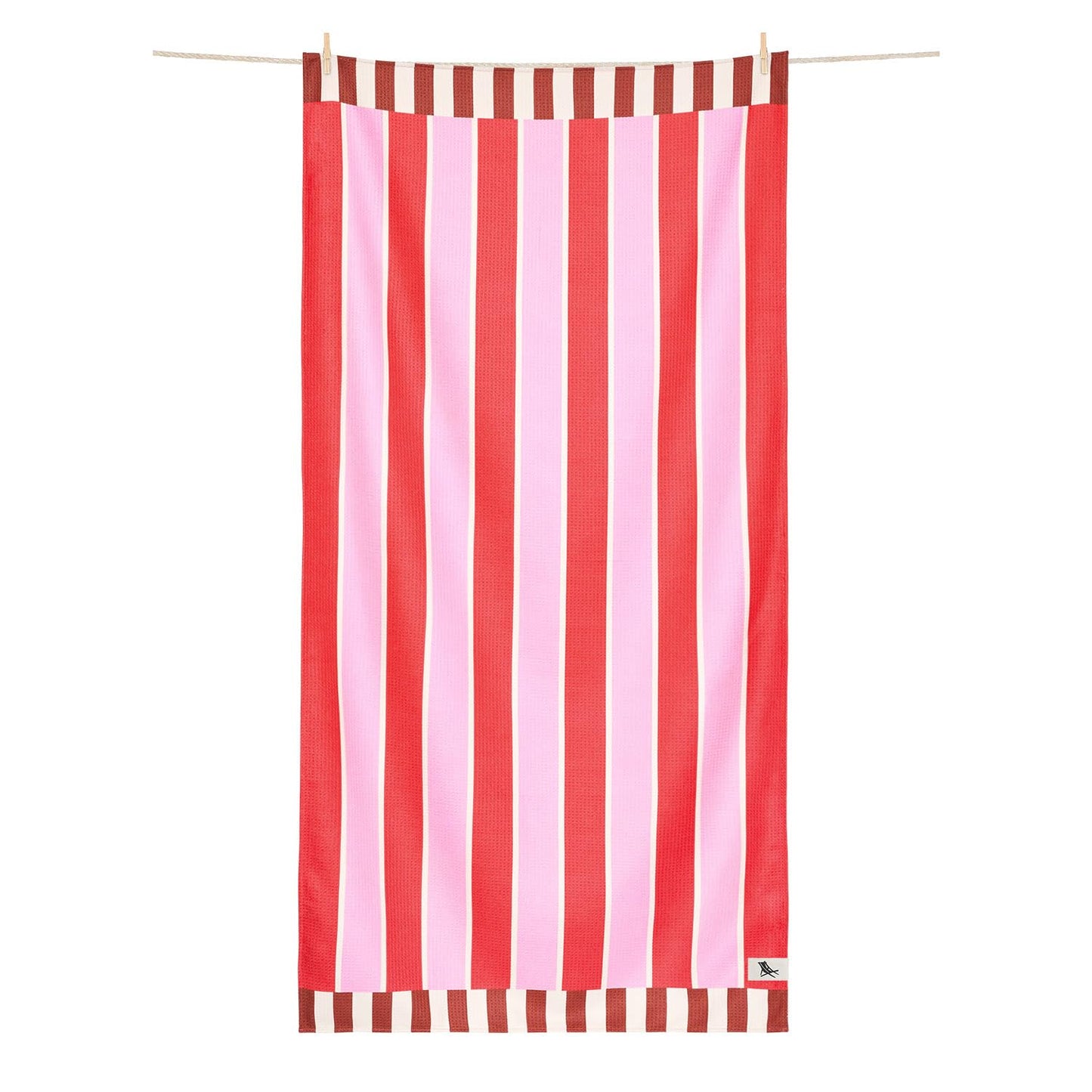 Dock & Bay Bath Towel - For Home - Quick Dry, Super Absorbent - Includes Bag - Cherry Bomb, Extra Large (180x90cm, 71"x35")