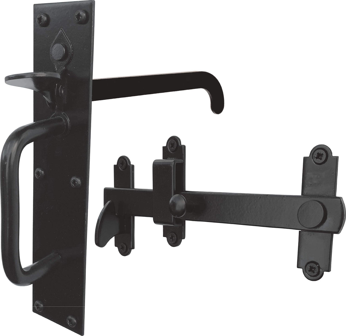 IRONTITE? Suffolk Latch, Garden Gate Latch for Wooden Gates, Ideal Garden Gate & Door Latch for Keeping Gates Shut, Heavy Duty Garden Gate Latches