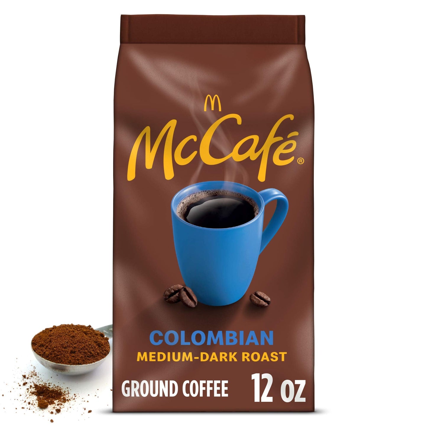 McCafe Colombian 100% Arabica Medium Dark Roast Ground Coffee 340g Bag