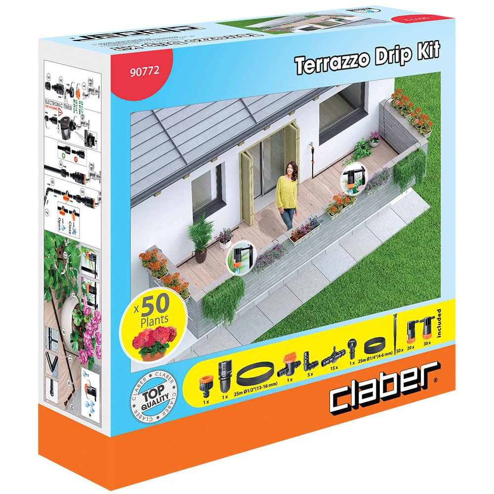 Claber ? Kit 50 Terrace Irrigation