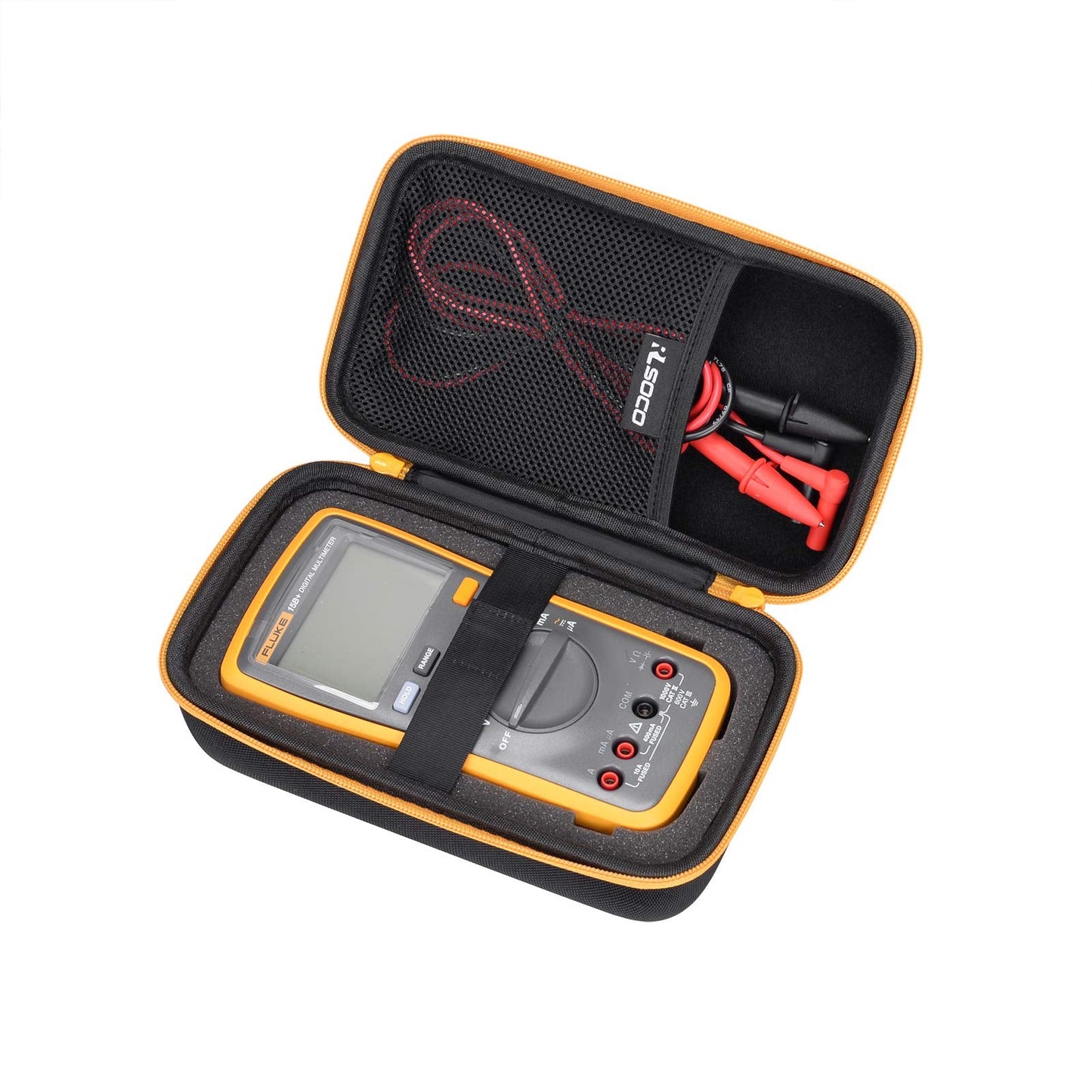RLSOCO Hard Case for Fluke 117/115/113/116/114/15b+/175/177/179/233/17B+ Universal Digital Multimeter and for AstroAI/Neoteck/KAIWEETS/Proster/Klein