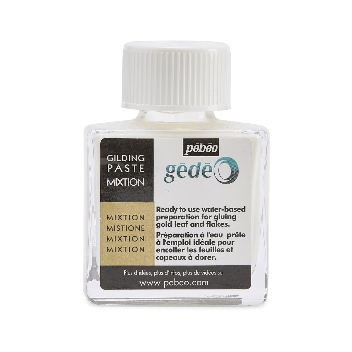 P?b?o - G?d?o Mixtion for Gilding, 75ml - Water Preparation for Gluing Gold Leaves and Flakes - Ready to Use - Easy to Use, Professional Quality
