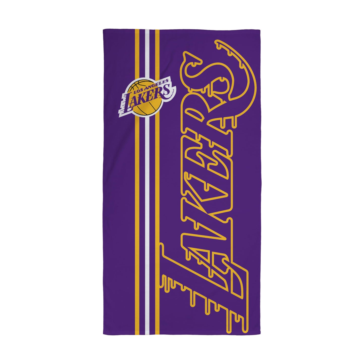 NBA Official Towel | Super Soft Feel, Los Angeles Lakers Basketball Team Purple and Yellow Design | Perfect The Home, Bath, Beach & Swimming Pool |