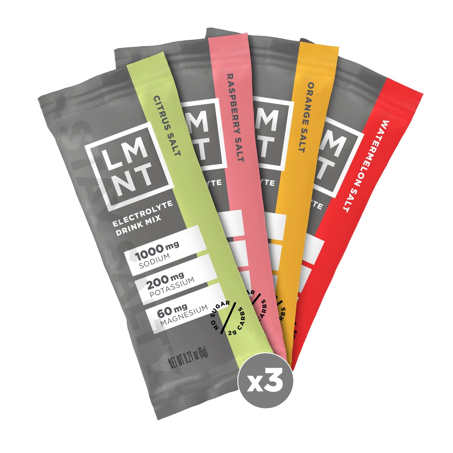 LMNT Electrolyte Drink Mix | Hydration Powder | Keto & Paleo | No Sugar, No Artificial Ingredients | Variety Pack | 12 Stick Packs