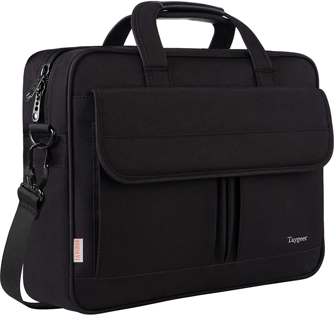 Taygeer Laptop Bag 15.6 Inch, Business Laptop Bags for Men Messenger Briefcase for Men Office Case 15 Inch Carry Case Computer Document Handbag for