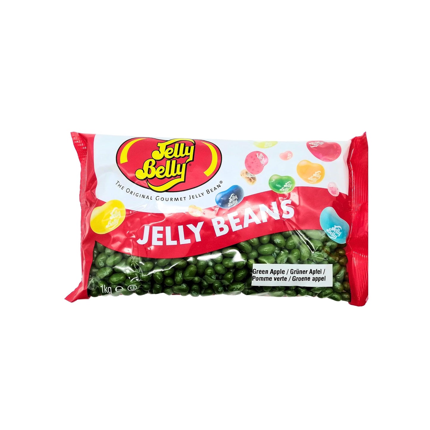 Jelly Belly - Green Apple Flavour Jelly Beans Bag, 1kg