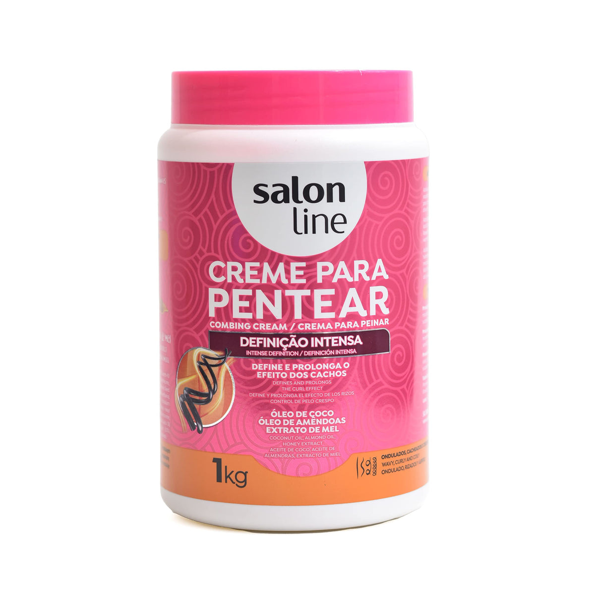 Salon Line Combing Cream Intense - 1 kg Creme de Pentear Defini??o Intensa - 1 kg