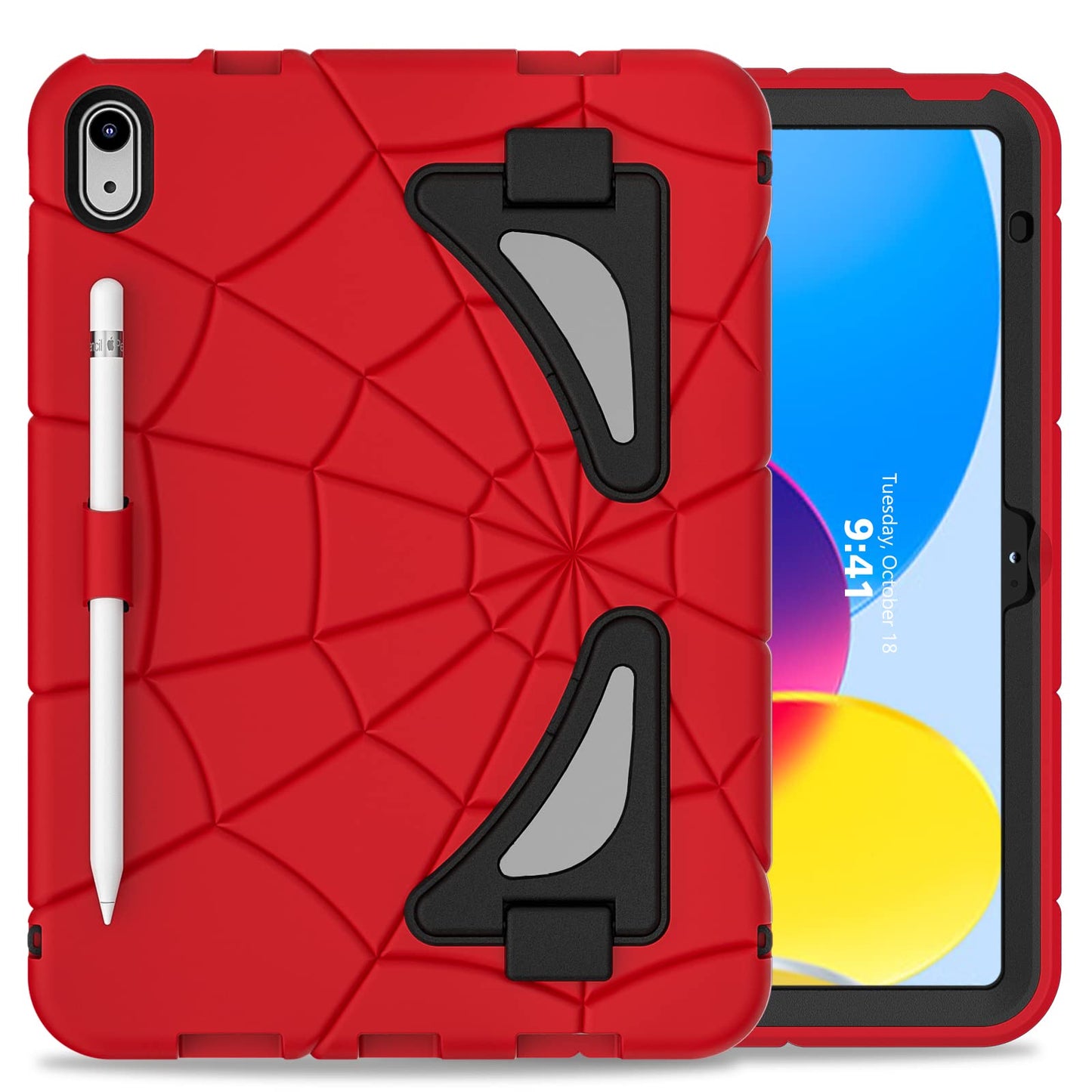 Kids Case for iPad 11-inch (A16) 2025 11th/ 10th Generation Case 2022 10.9 inch Stand Cover for Boys Girls Shockproof Hybrid Thickned Cornor Impact