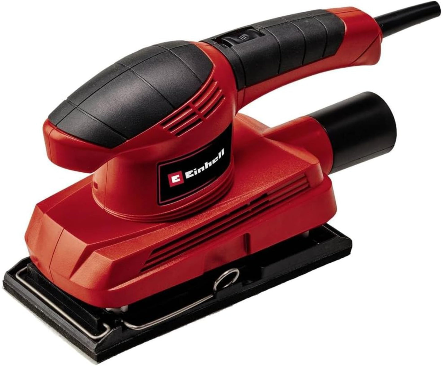 Einhell Orbital Sander TC-OS 1520 (150W, 23,000 RPM Vibration Rate, Hook and Loop Adhesion and Clamping Device, dust Extraction Adapter, incl. 3 pcs.