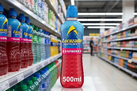 12 x Lucozade Sport Raspberry - 500ML