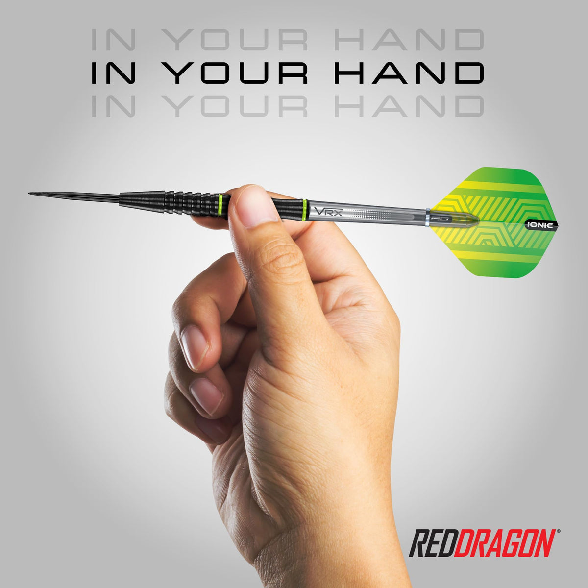 RED DRAGON Freestyle 23g Tungsten Darts Set with Flights and Stems