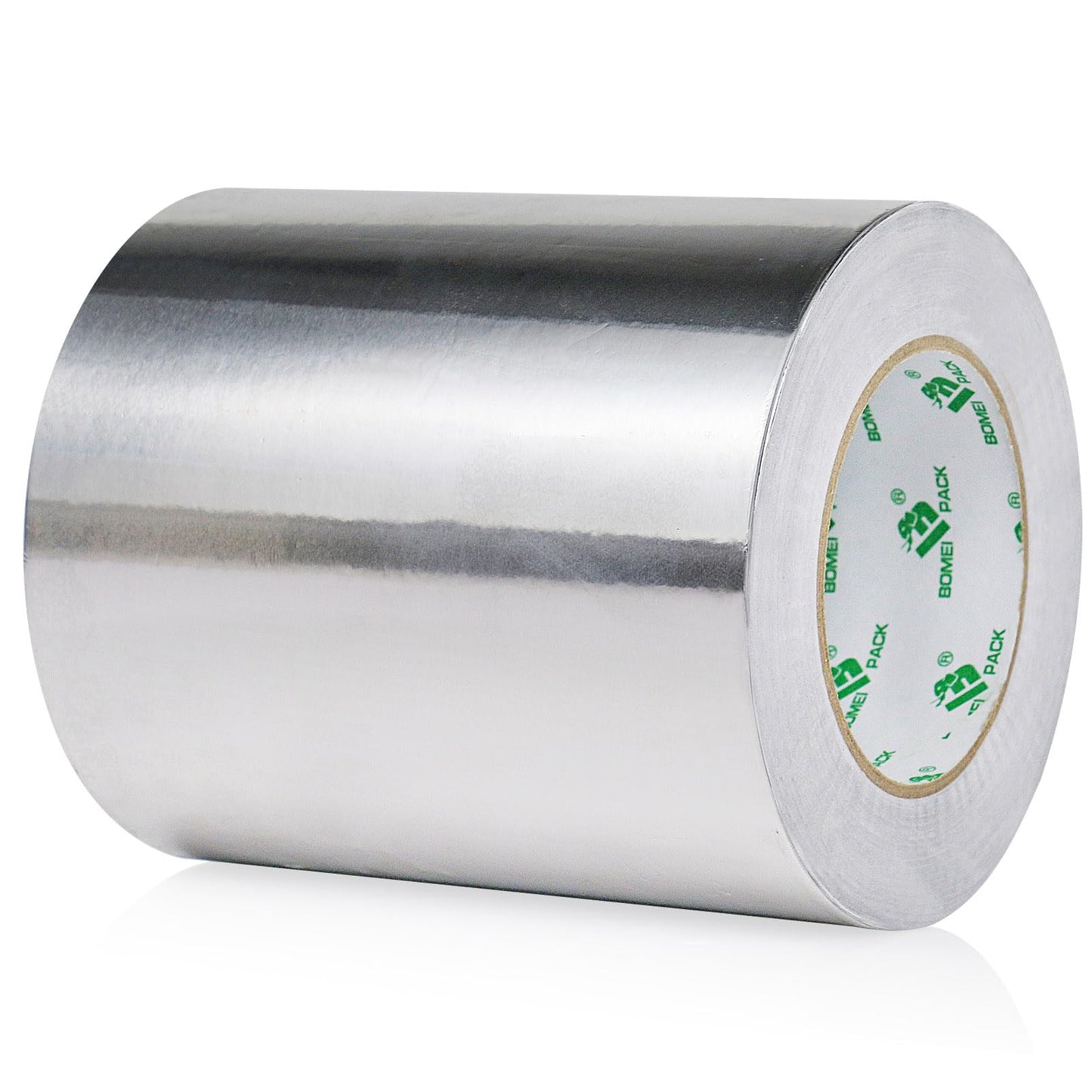 BOMEI PACK Aluminum Foil tape 150mm x 50m for home Heating,Ventilation HVAC air Ducts Repairing,Fixing,kitchenJointing,flame,Cold,heat resistant