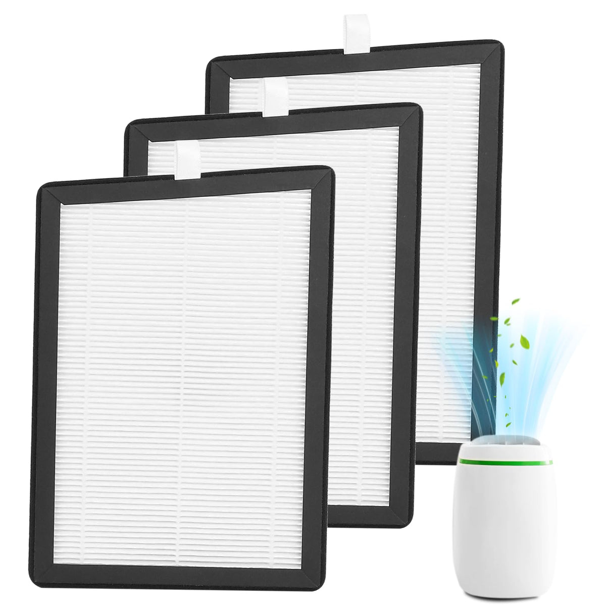 Gekufa Replacement HEPA Filter Compatible with Meaco 12L Low Energy Dehumidifier Only Trapezoidal Shape with 1 Slanted Edge, (Not for Arete Model) 3