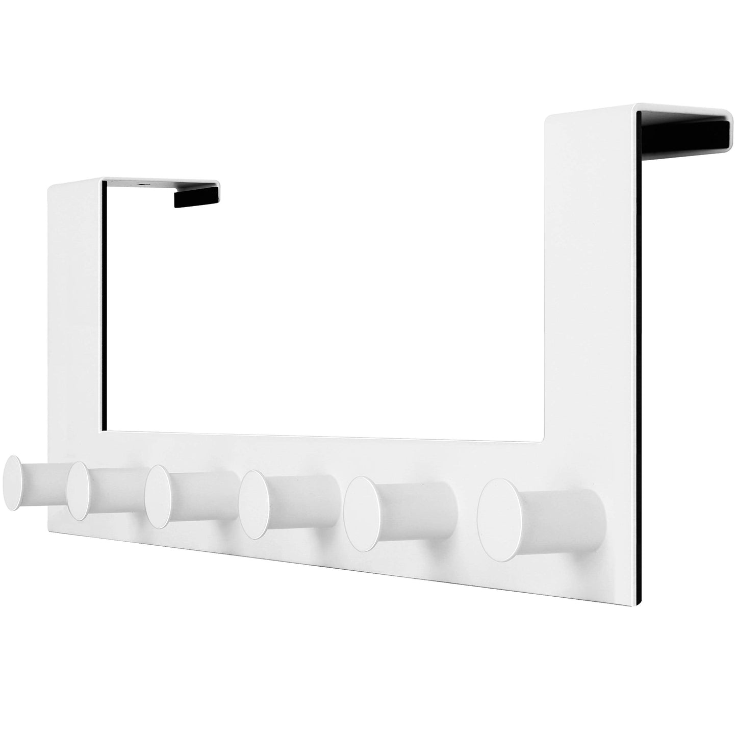 WEBI Over The Door Hooks,Door Hanger,Over The Door Towel Rack,6 Peg Hooks for Hanging,Door Coat Hanger Over The Door Coat Rack for