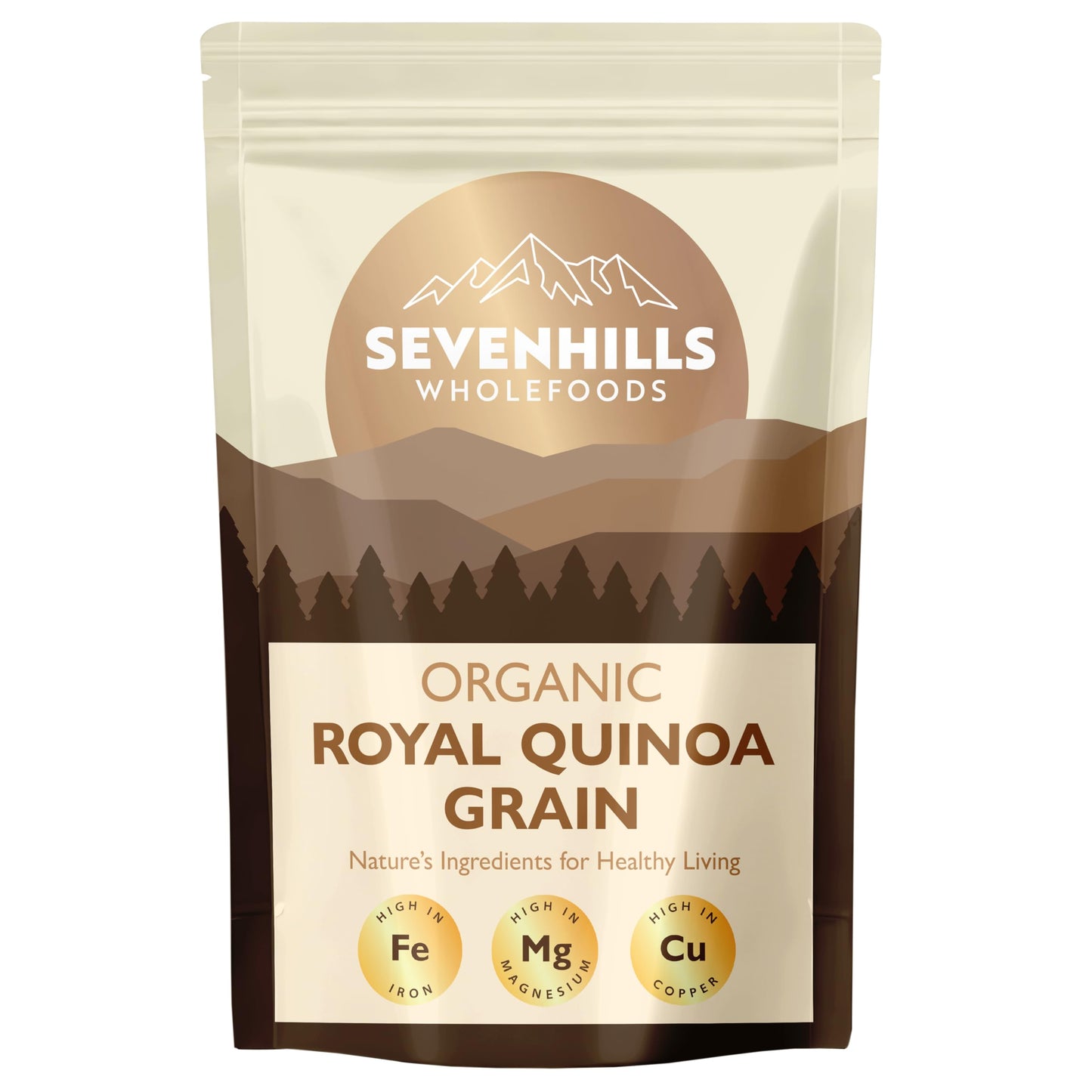 Sevenhills Wholefoods Organic Raw Royal Quinoa Grain 3kg