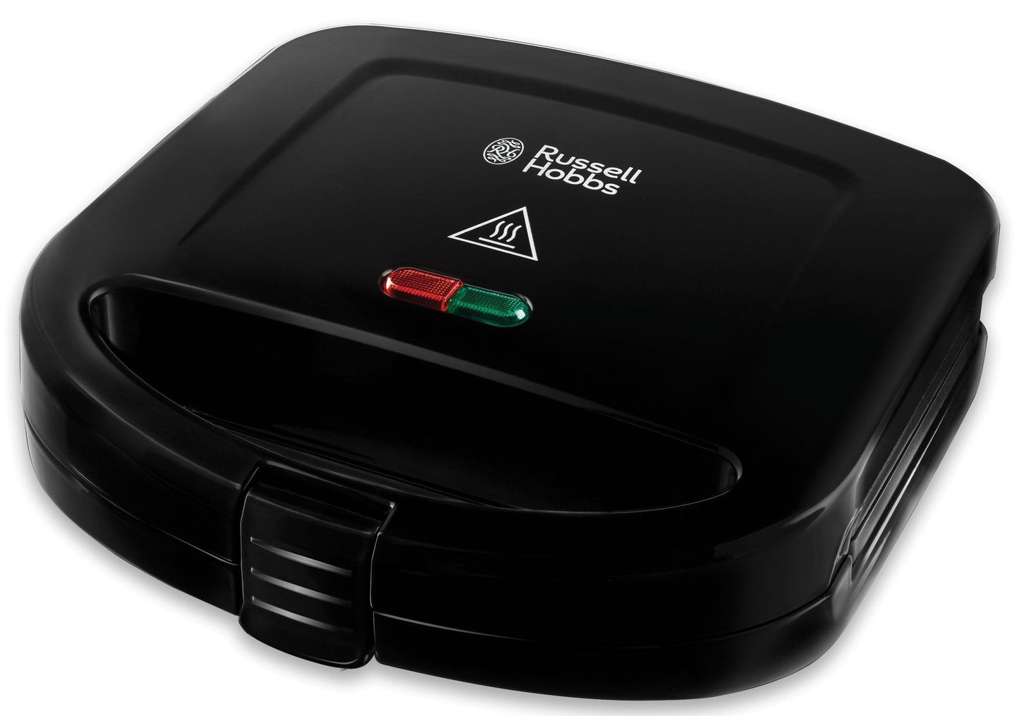 Russell Hobbs Sandwich Toaster/Toastie Maker ? Makes 2 Toasties, Cuts and seals, Non-stick easy clean plates, Verticle storage, Power On & Heat ready