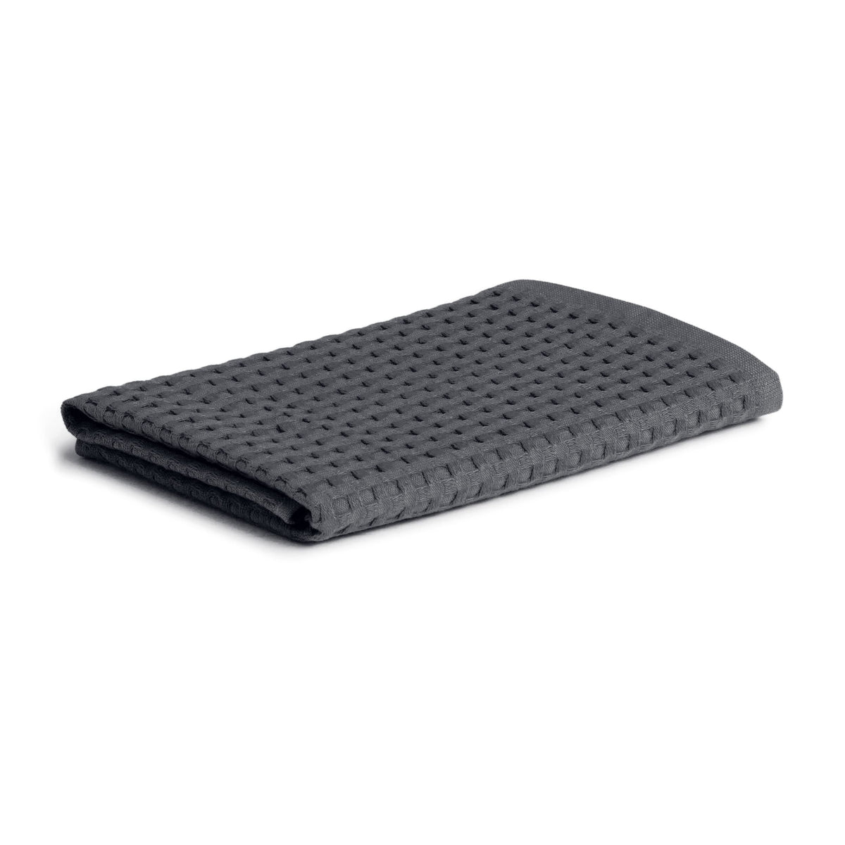 m?ve Piqu?e guest towel 40 x 70 cm made of 100% cotton, graphite