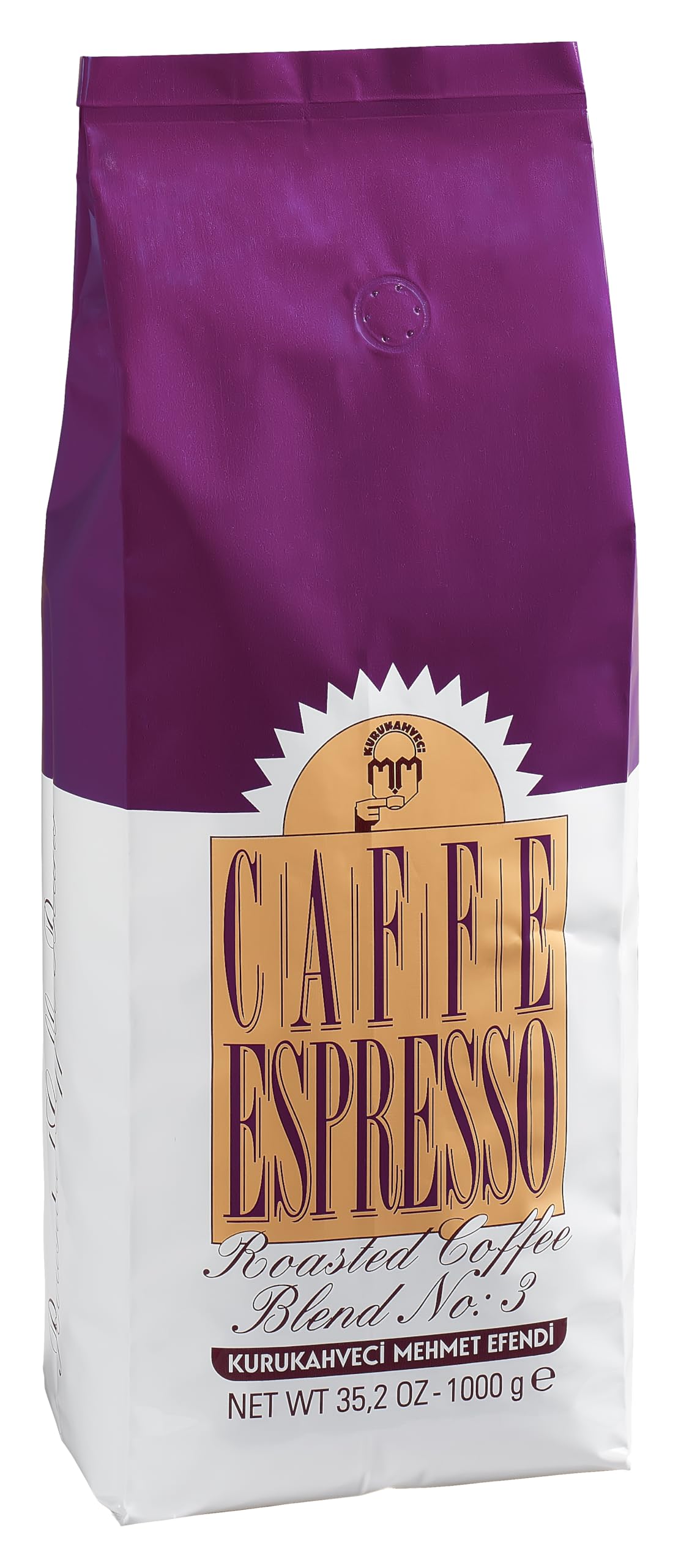 KURUKAHVECI MEHMET EFENDI Espresso No3 Special Coffee Freshly Roasted 35.2 Fl OZ
