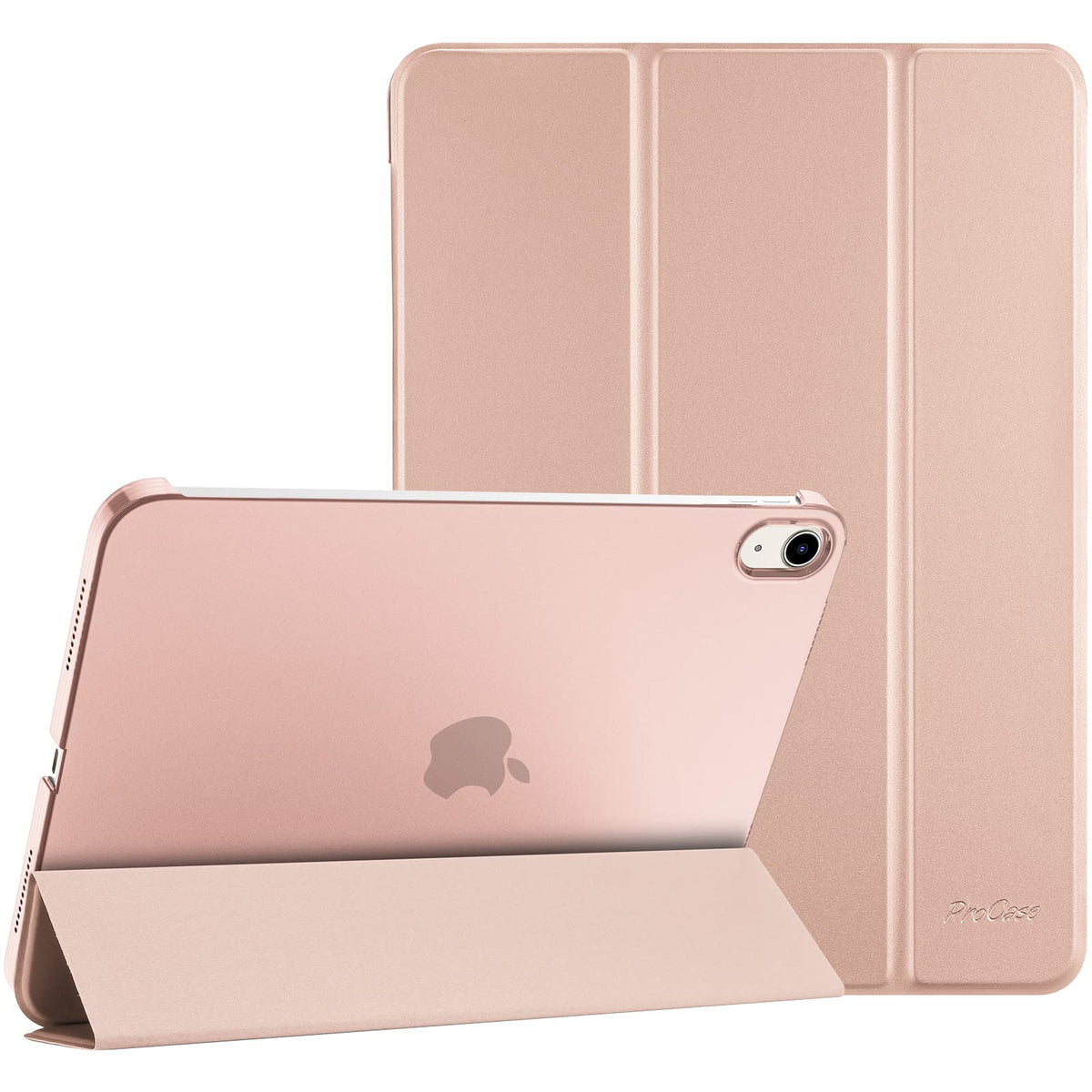 ProCase for iPad (A16) 11th Generation 11 Inch 2025/ iPad 10th Generation 10.9 Inch 2022 Case, Slim Smart Cover With Translucent Hard Shell Back,