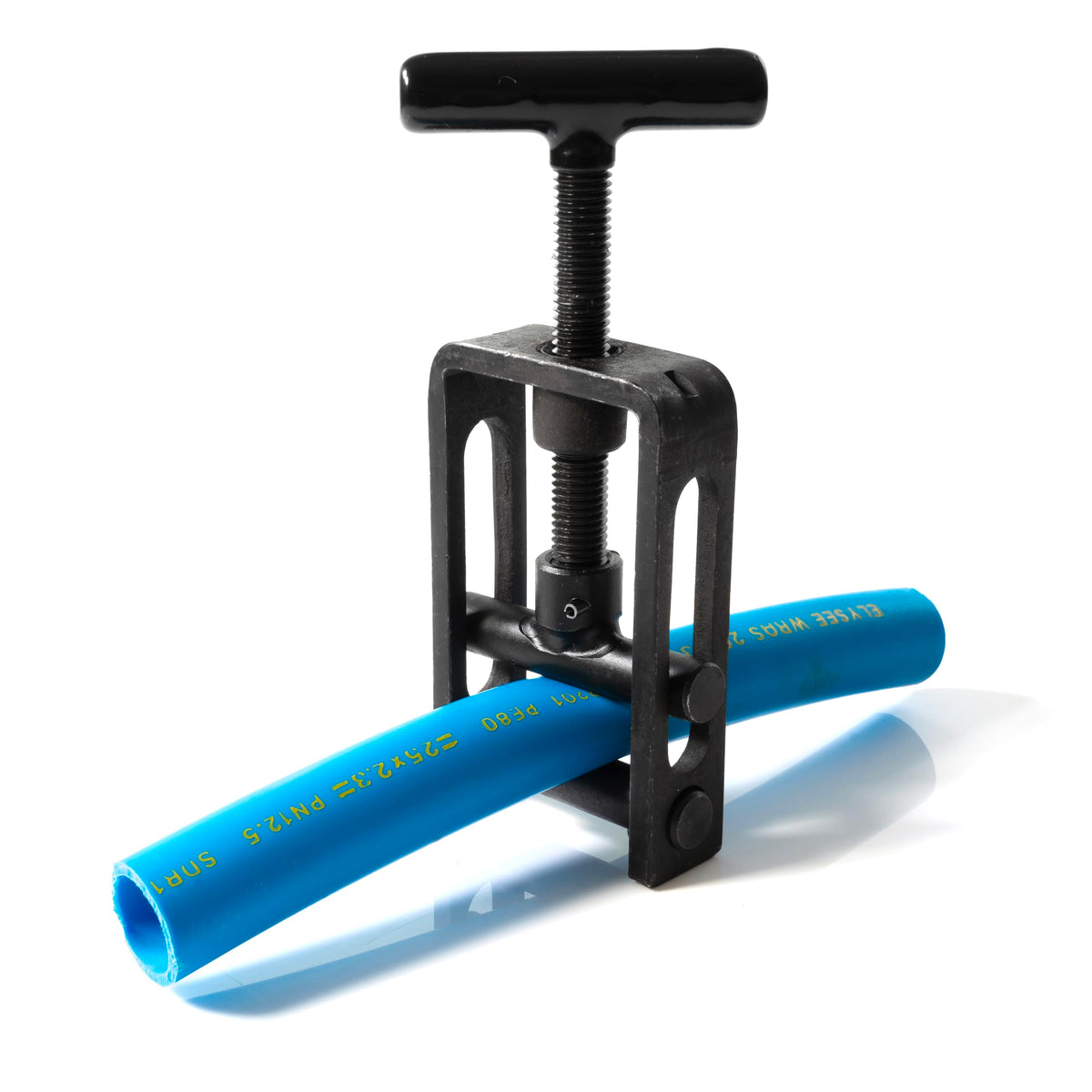 HAWETICO Pipe Squeeze-Off Clamp 0?32 mm (0?1.25 in) | Plumbing Tool for Isolating MDPE/PE/PEX Plastic Water Pipes & Main Feed Lines | Steel Alloy