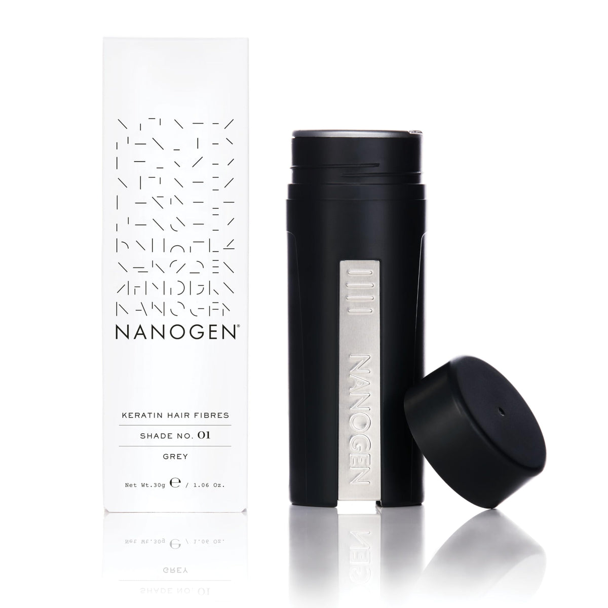 Nanogen Hair Fibres, 30 g Grey