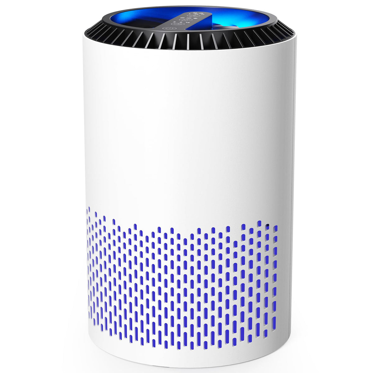 AROEVE Air Purifiers for Bedroom and Home, 7W Air Purifier with 22dB Sleep Mode H13 HEPA Filter Smoke Pollen Dander Hair Smell Air Cleaner with Speed