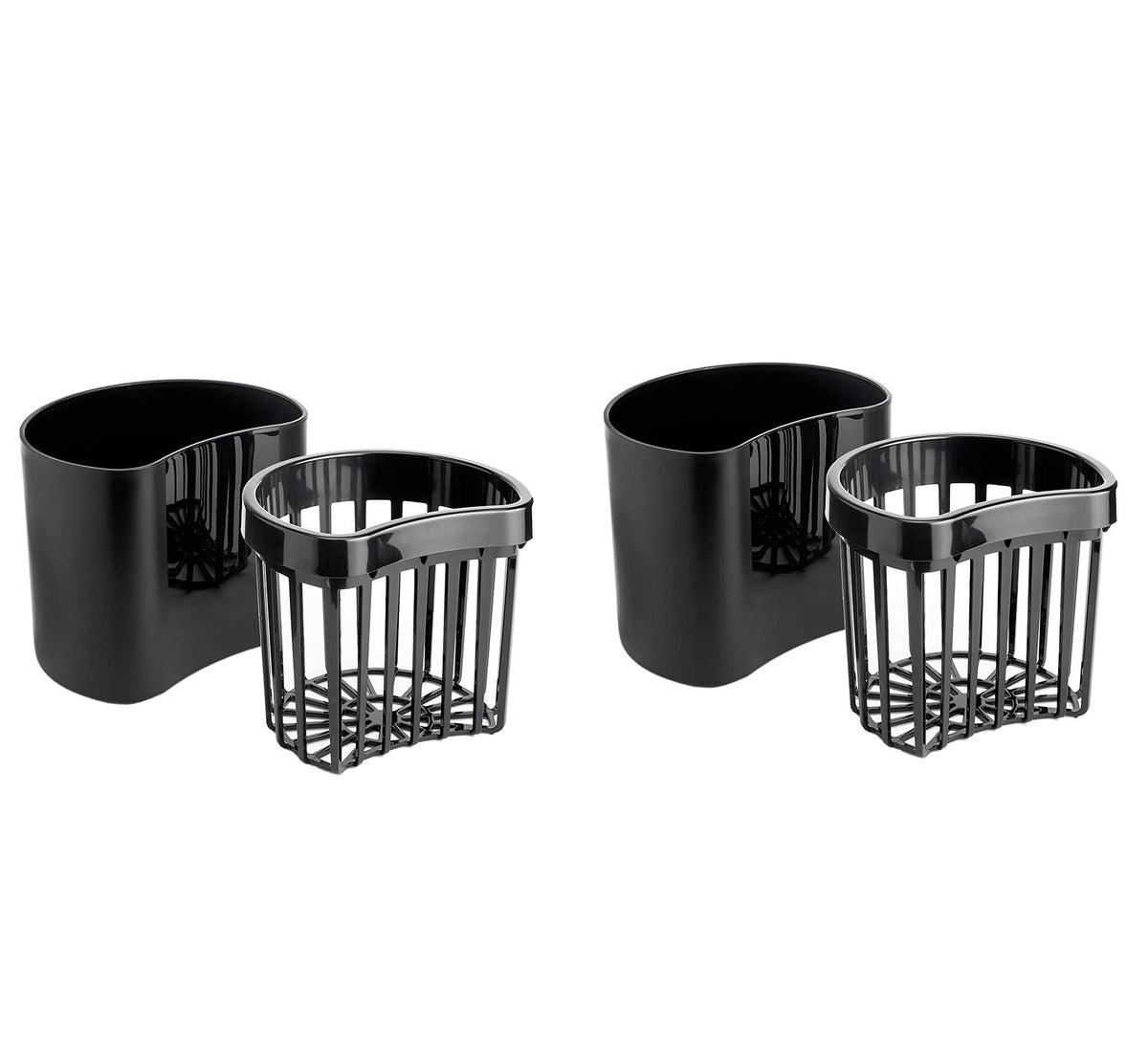 MIRTUX Kit of 2 Containers for Used Capsules Compatible with Dolce Gusto Melody 3, Genio and Drop - Original Code: MS-623241- Dolce Gusto Spare Parts