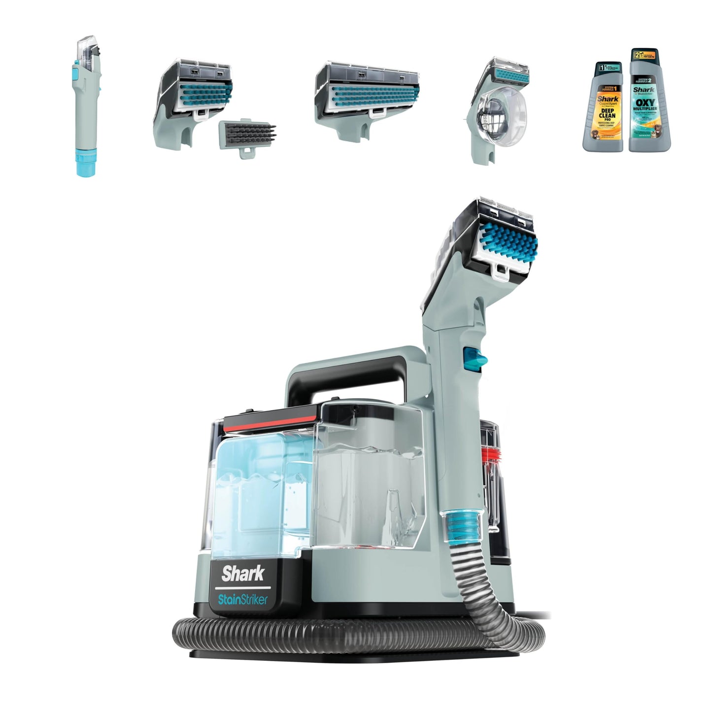 Shark StainStriker Stain & Spot Cleaner, Portable Carpet & Upholstery Cleaner for Pet Stains, Spills & Deep Cleaning, with Pet, Tough Stain & Crevice