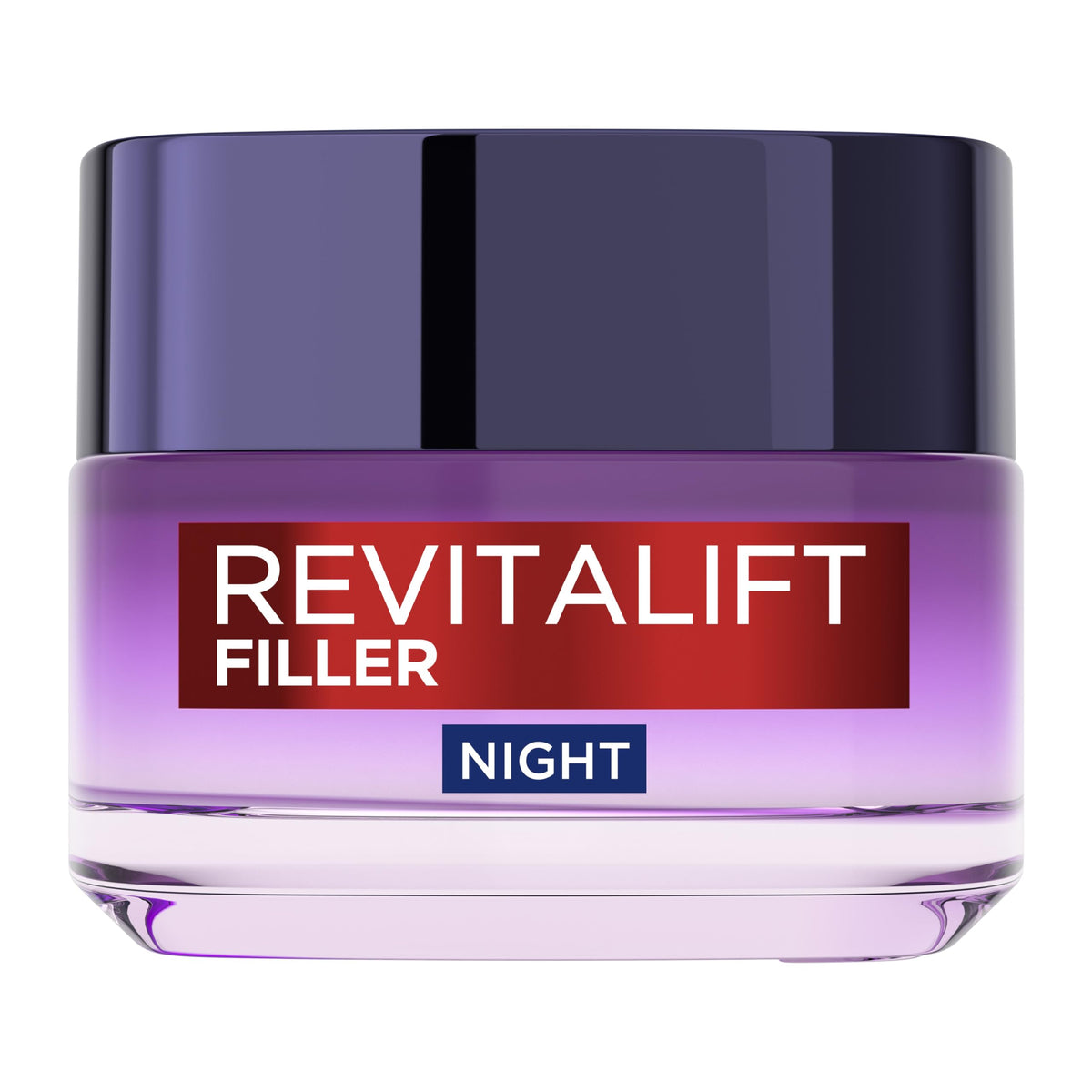 L?Or?al Paris Revitalift Filler Replumping Anti-Ageing Night Cream, Smooth Wrinkles, Moisturise, and Replumps Skin with Micro and Micro-Epidermic