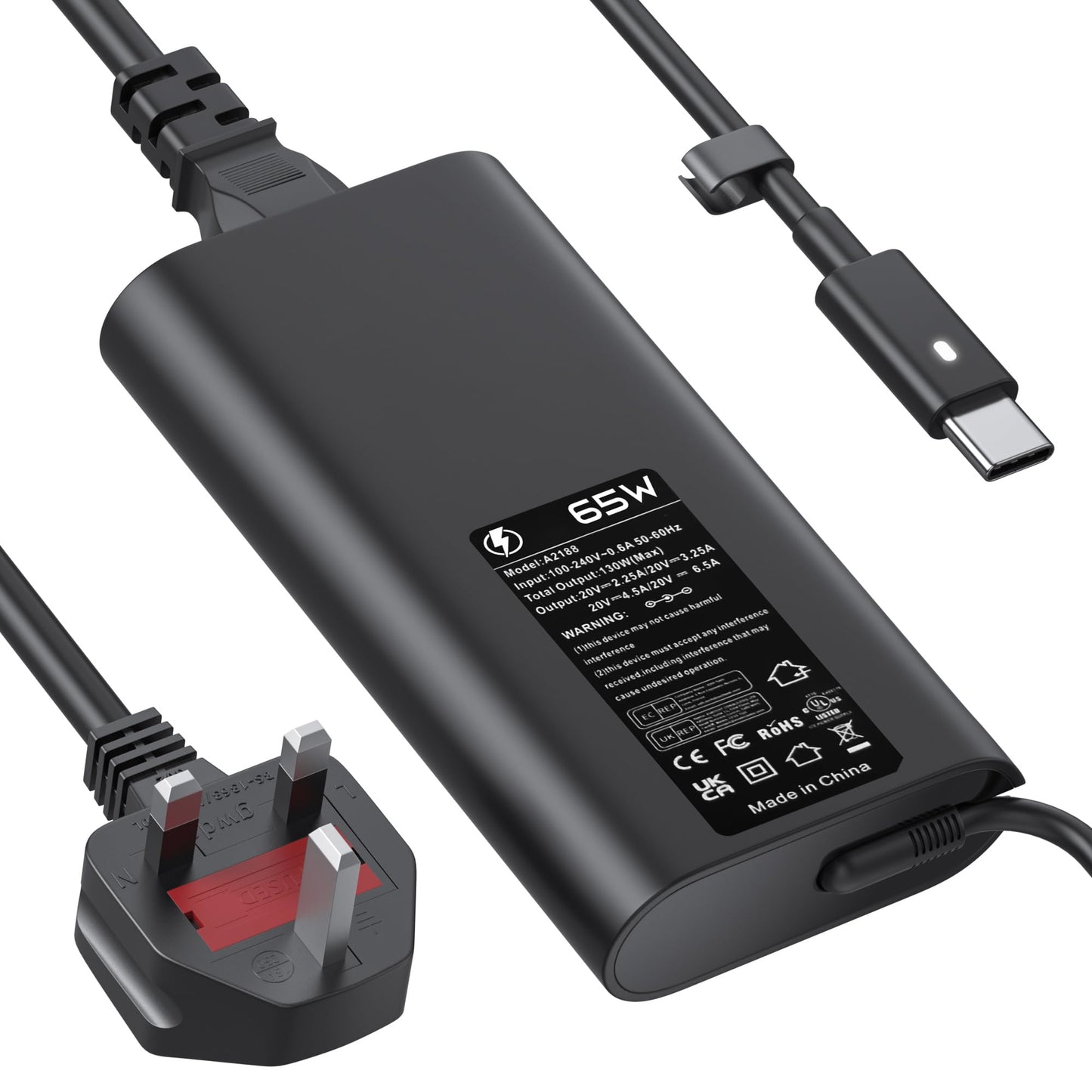 65W 45W USB C Charger for Dell Latitude 5420 5430 5440 5450 5520 5530 5540 5550 5320 3440 7420 7430 7440 7330 7340 7390 e5430 Inspiron 14 7425 16 7620