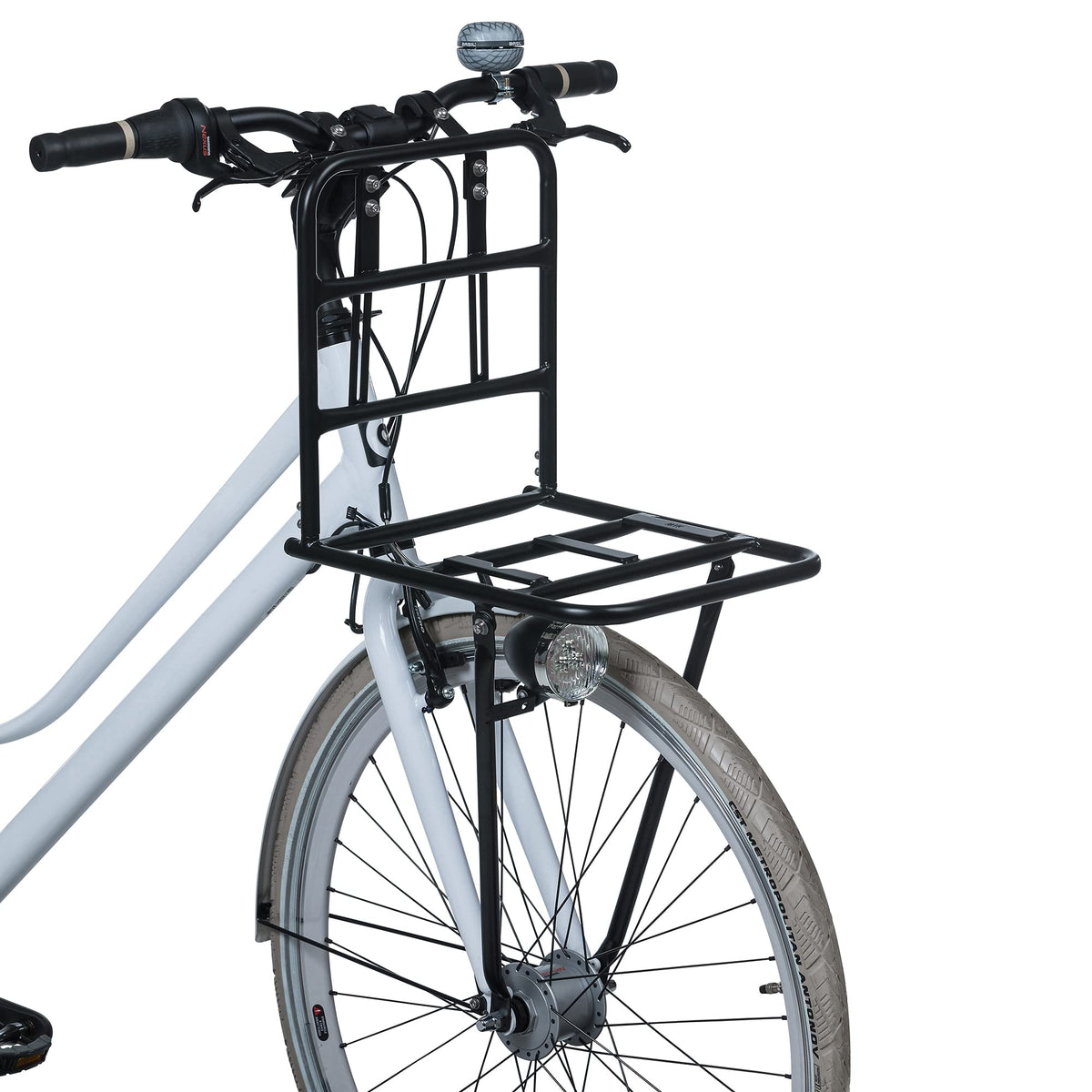 Basil 148027 Memories Front Carrier with Bars, 21-31.8 mm, Black, One Size