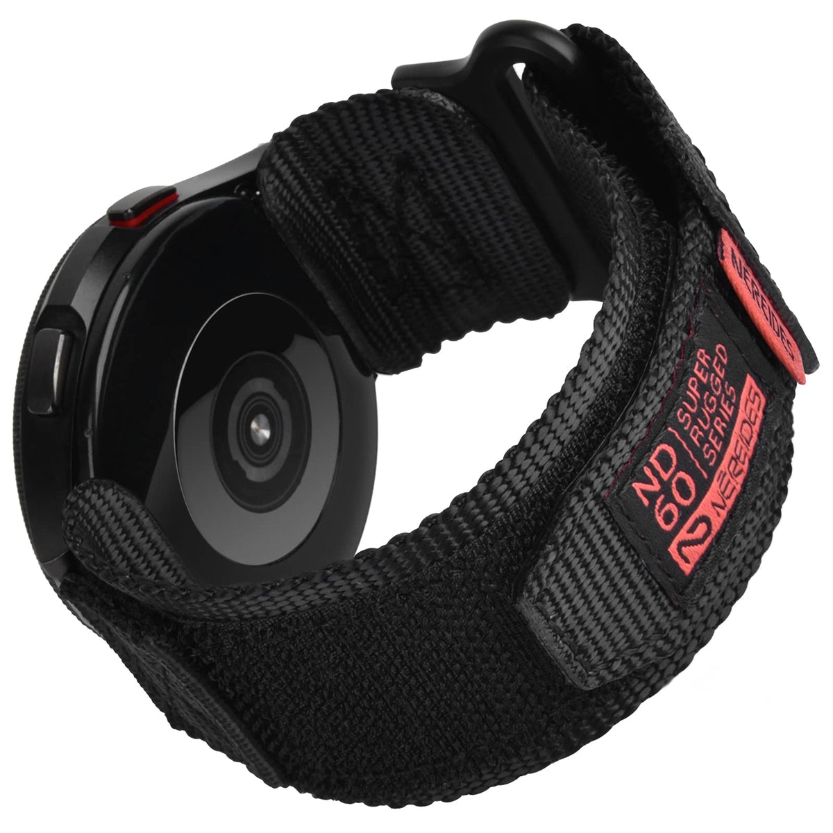 Nereides 20mm Watch Strap Compatible with Samsung Galaxy Watch 7 6 5 4 FE 40mm 44mm/6 4 Classic/5 Pro, Nylon Sport Band Compatible with Garmin