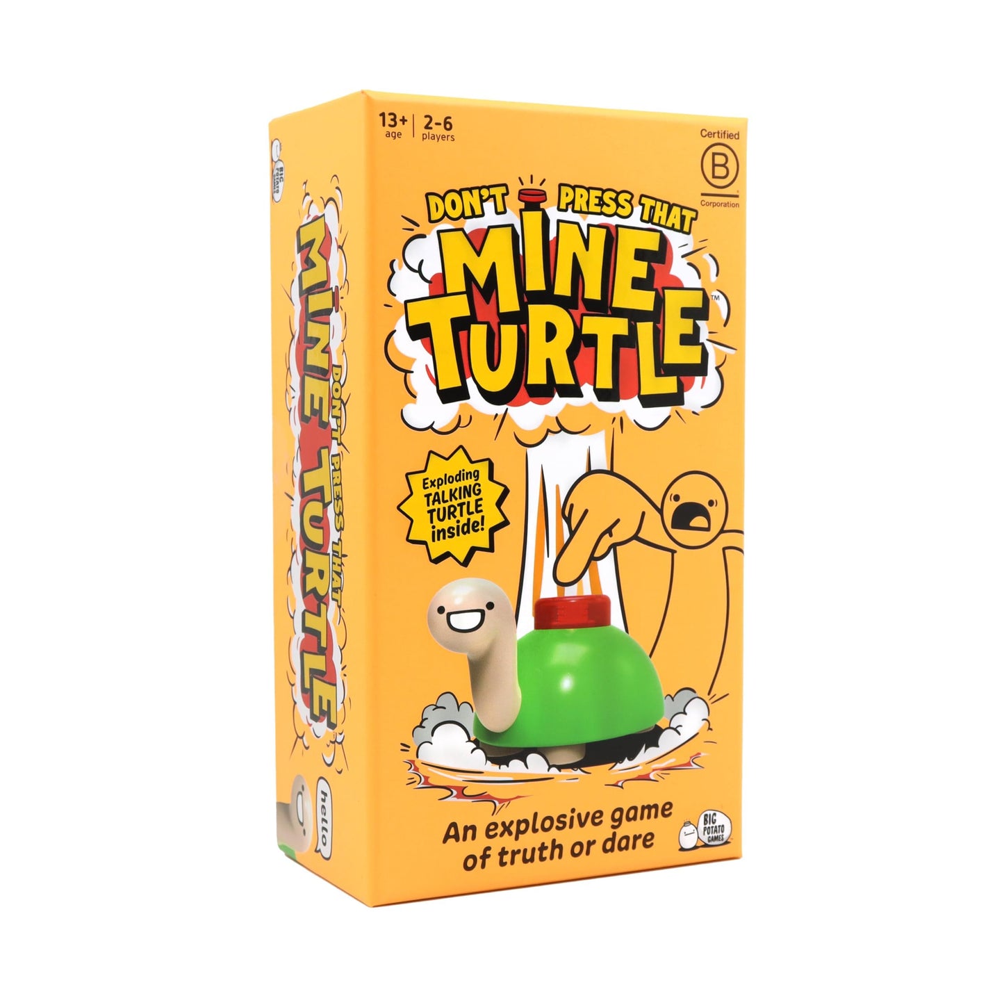 Big Potato Mine Turtle: Truth or Dare ? Party Game for Adults with 100+ Wild Missions | Hilarious Game Night & Drinking Game for 2?6 Players | Perfect