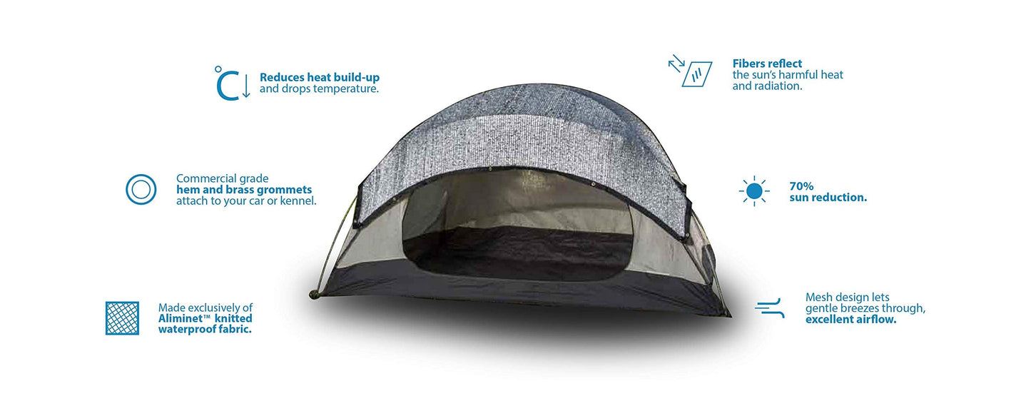 Be Cool Solutions - 70% Reflective Aluminet Shade Cloth - 2mX2m
