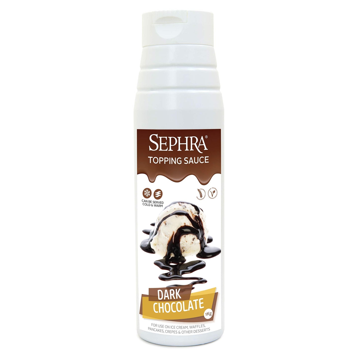 Sephra Dark Chocolate Dessert Topping Sauce - 1kg